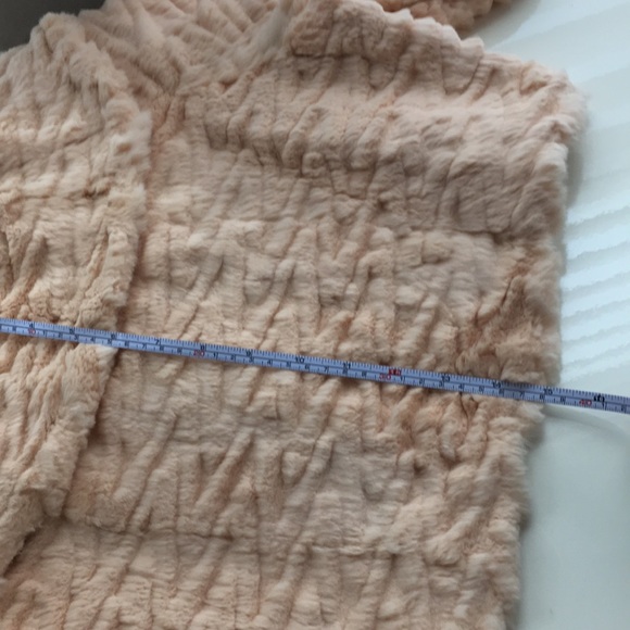 NWT peach color crop cape style little jacket - Picture 6 of 8